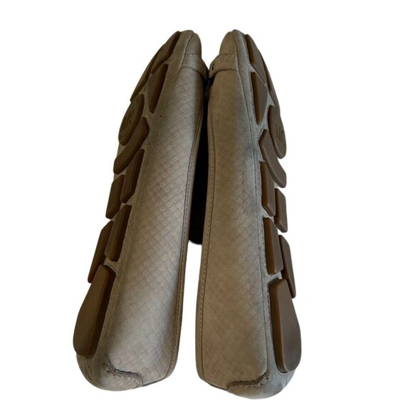 Michael Kors Womens 6.5M Fulton Moc Ballet Flat Suede Leather Gray  Shoes - Picture 8 of 11